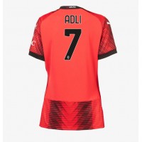 AC Milan Yacine Adli #7 Hemmatröja Kvinnor 2023-24 Korta ärmar